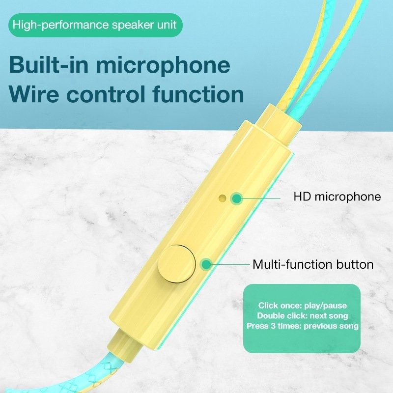 Tai nghe có dây TWITCH U24 âm thanh stereo 3.5mm chống ồn