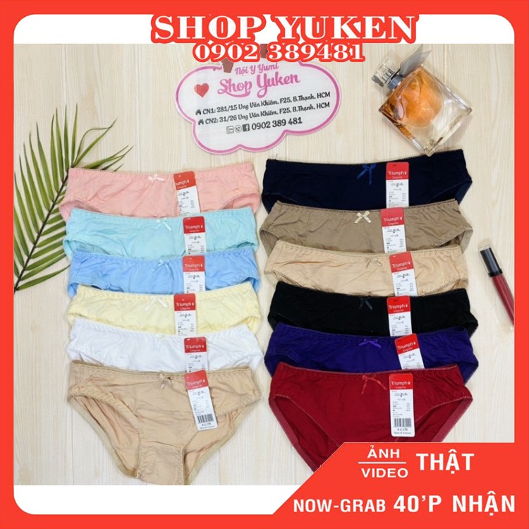 Shop Uy Tín Quần Lót nữ Quần Lót Cotton Trơn Hàng Việt Nam Thoáng Mát.ab46