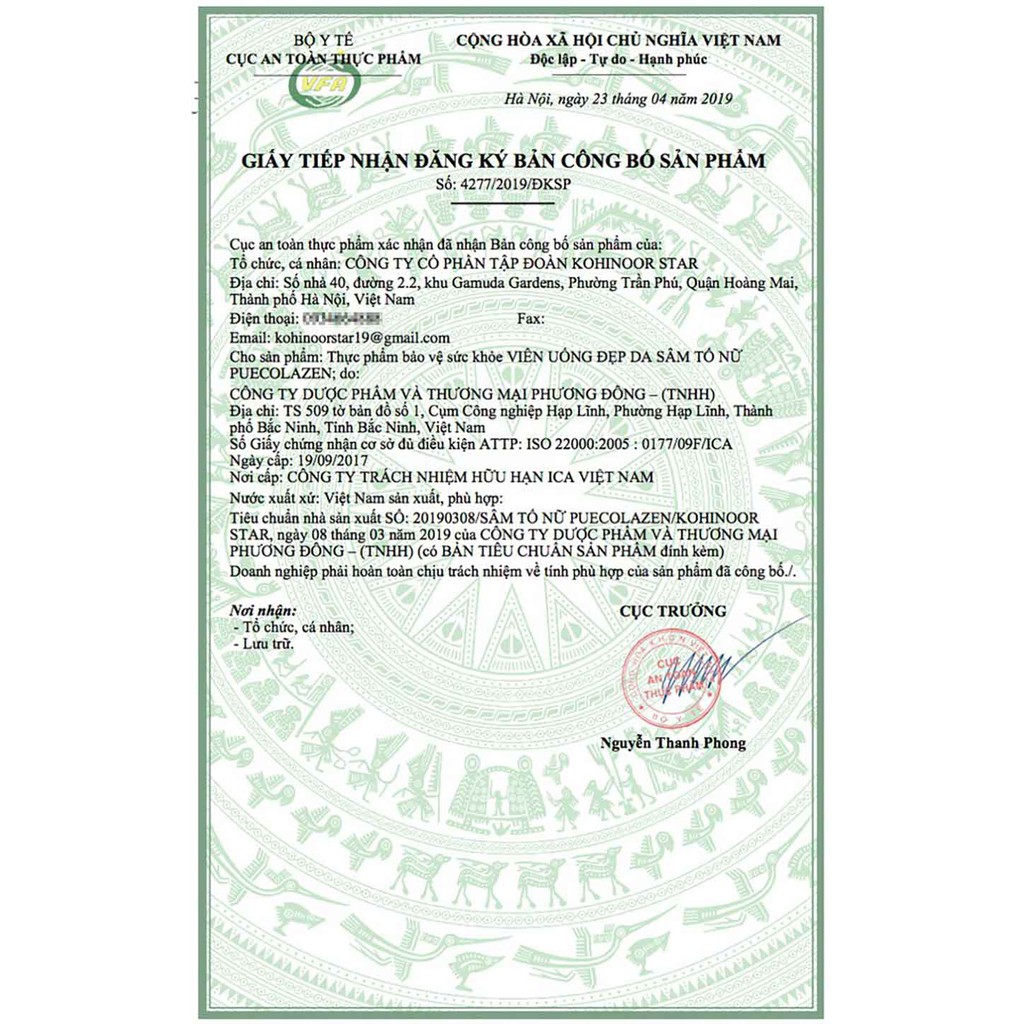 1 lọ dùng thử Sâm Tố Nữ Puecolazen (Collagen) Kohinoor | BigBuy360 - bigbuy360.vn