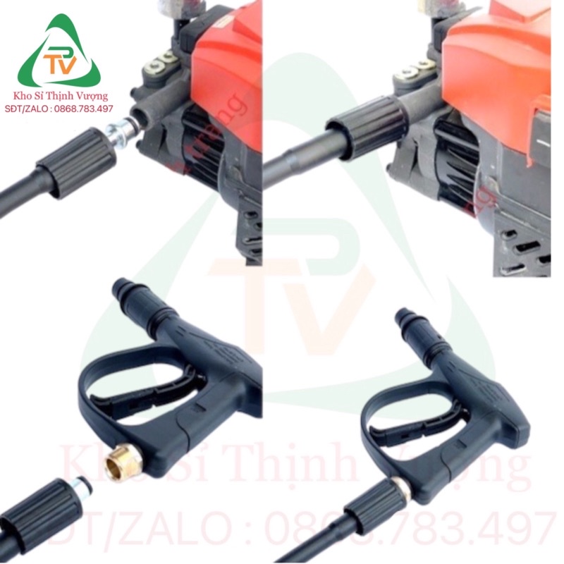 Ống Dây Xịt Rửa Xe Áp Lực Cao 3 Lớp Lõi 10M-15M- 20M-30M