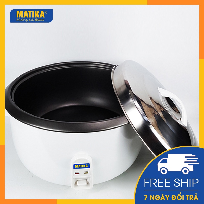 Nồi Cơm Điện Nắp Rời MATIKA 10L MTK-RC100