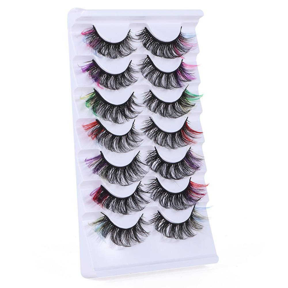 Set 7 Cặp Lông Mi Giả Cong Tự Nhiên