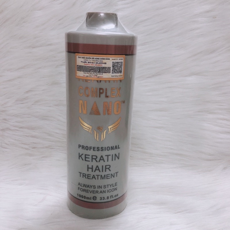 Hấp ủ tóc phụ hồi tóc keratin comlpex nano cao cấp 1000ml