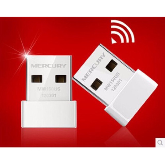 USB Mini thu sóng WIFI Mercury MW150US