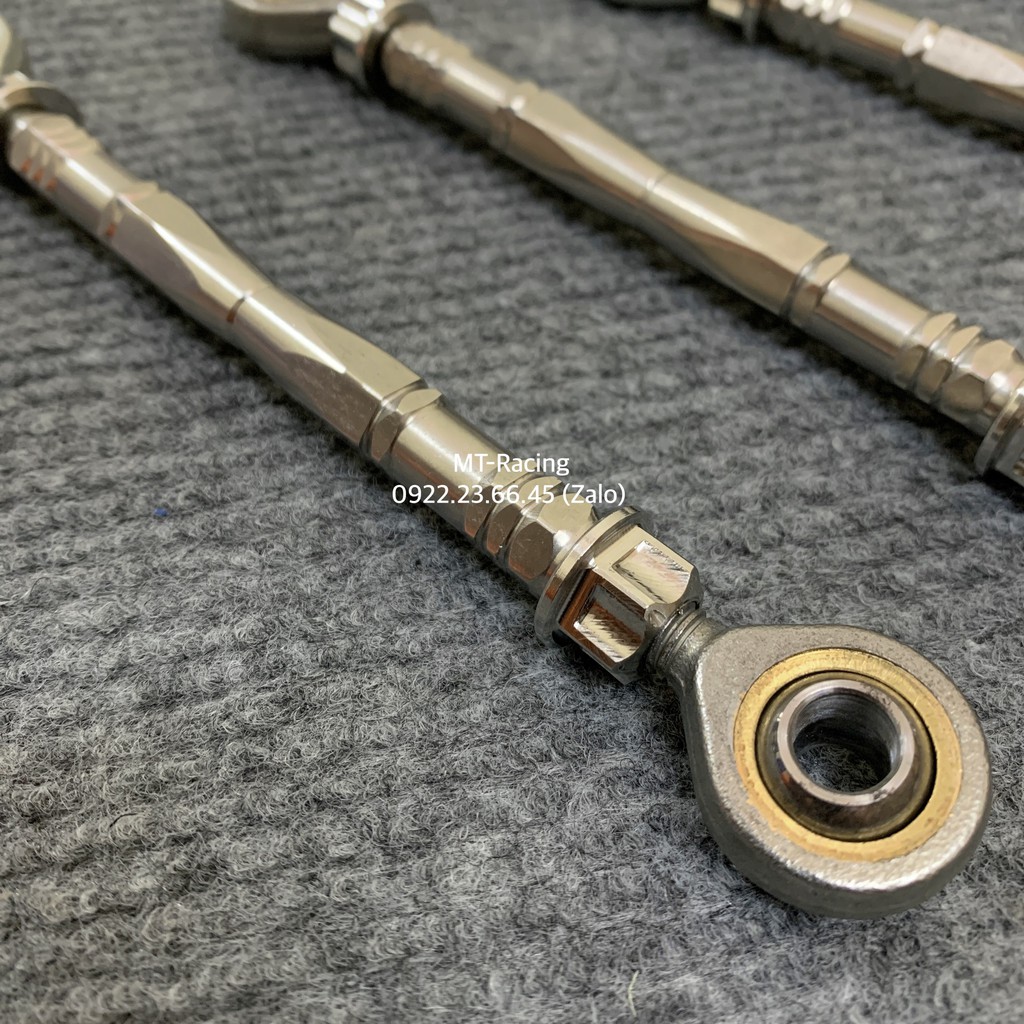 Pát Giữ Má Đùm Salaya Inox Cho Sirius Xăng Cơ Chuẩn Inox304 Nguyên Khối Cnc Sáng Bóng Không Sét