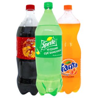 1 chai nước ngọt 1.5lit coca /fanta / sprite