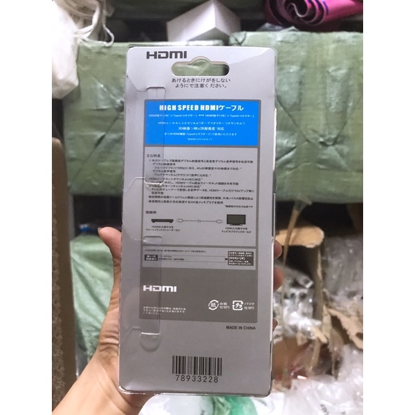 Dây cáp hdmi Sony 3m - Dây cáp kết nối cổng HDMI 2 đầu tốt chống nhiễu xịn chất luong cao
