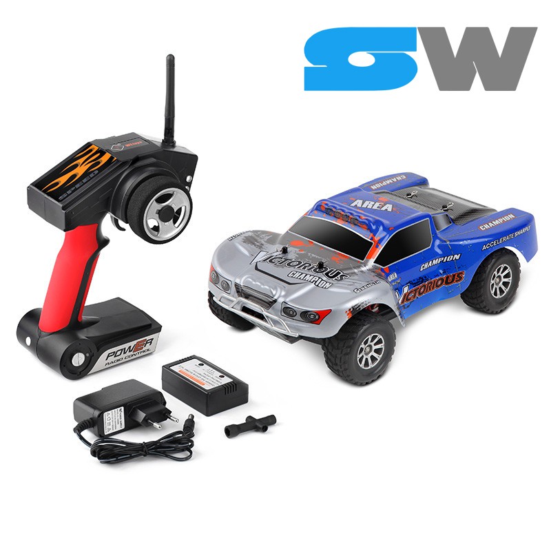 Xe Ô Tô Đua Điều Khiển Từ Xa Tốc Độ Cao Wltoys A969-B 70km/h 1:18 4WD Trục Kim Loại Siêu Bền