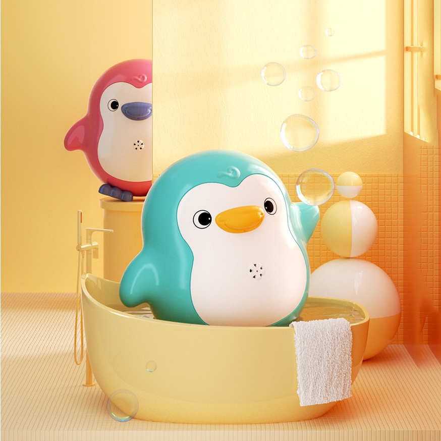 Đồ Chơi Tắm - Chim Cánh Cụt phun nước - KUB