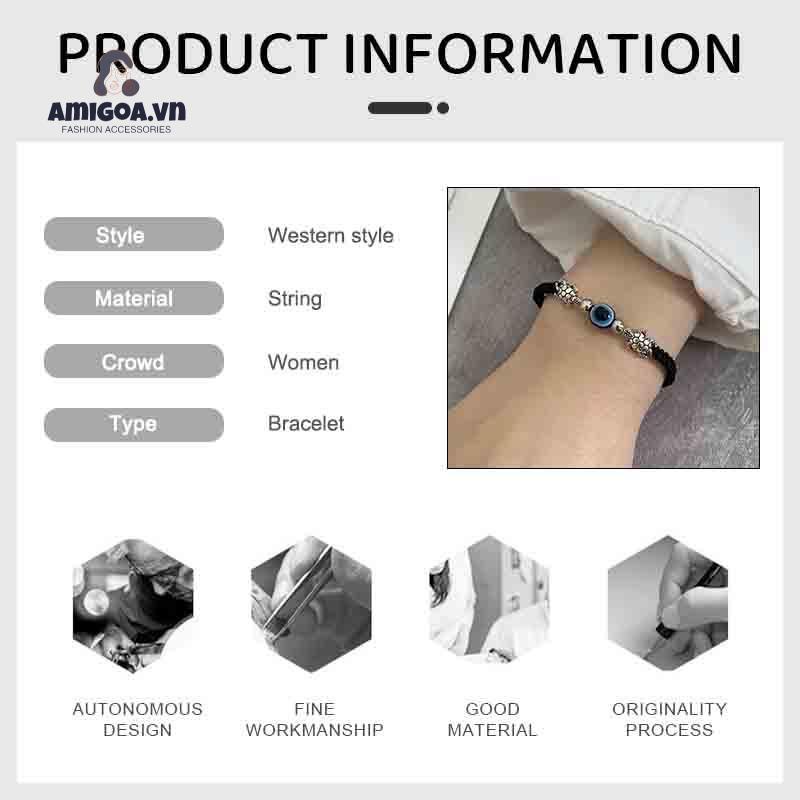 ✨✨VÒNG TAY EVIL EYE THIẾT KẾ