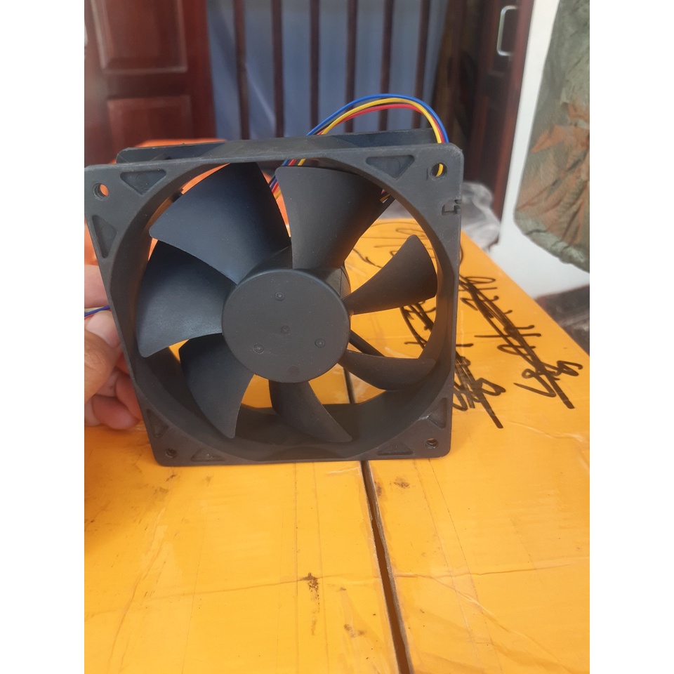 Quạt Fan 12cm 12V 0.4-0.6A tháo máy đồng bộ