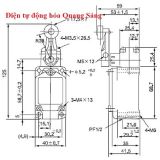 Công tắc hành trình Omron WLCA12-TS