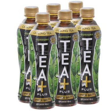 Trà Ô long Tea+ plus chai 455ml (lốc 6 chai)