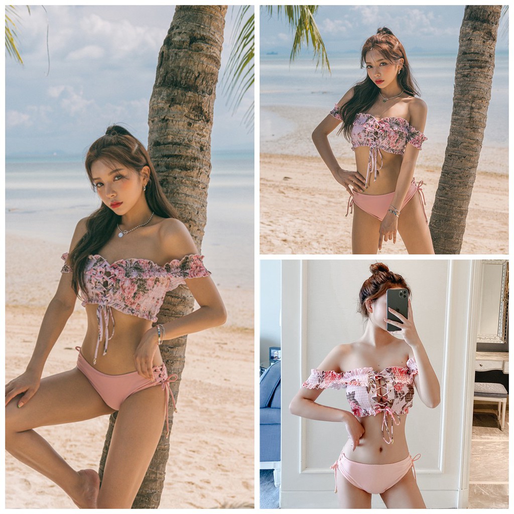 Bikini 2 mảnh trễ vai, quyến rũ, đồ bơi nữ sexy cho nàng 👙 STELLA