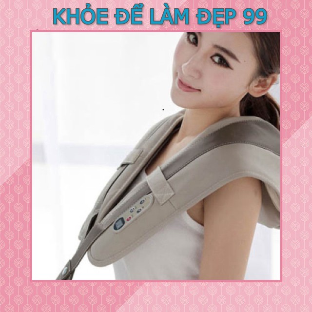 [Freeship] Máy Đấm Lưng Xoa Bóp Bấm Huyệt Massage Nhật Bản [Hàng Chính Hãng]