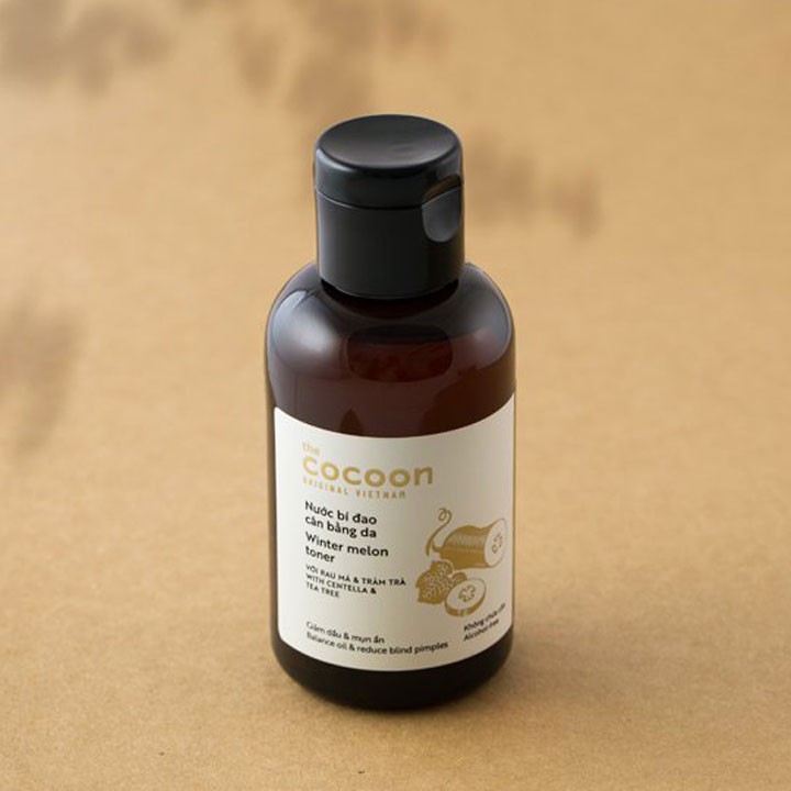 Combo Toner bí đao cân bằng da cocoon 140ml + Cà phê đắc lắc sạch da chết cocoon 200ml