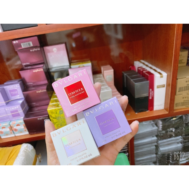 Nước hoa bvlgari tím 5ml💋sỉ