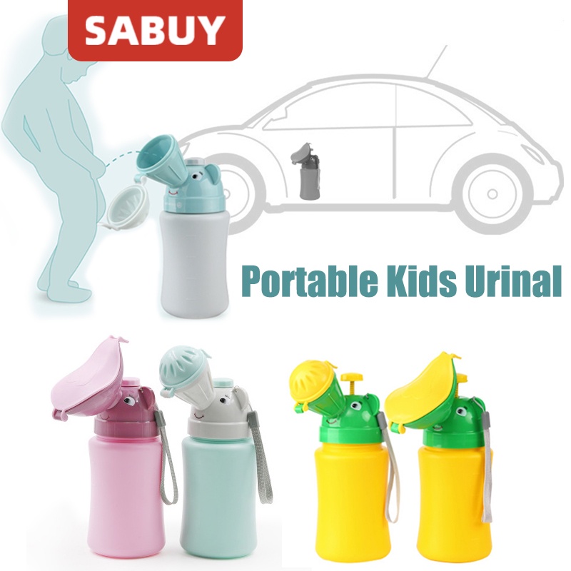 Bình Đi Vệ Sinh Cho Bé Trai Bé Gái Đi Du Lịch Ngoài Trời Chống Tràn Nhỏ Gọn