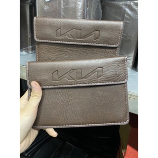 ( Bán Sỉ ) Ví Đựng Giấy Tờ Xe Đăng Kiểm Có In Logo Hãng Chất Da Cao Cấp Nhiều Ngăn Tiện Lợi Phụ Kiện Ô Tô Mộc Lan