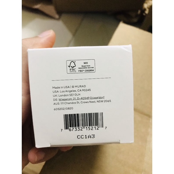 KEM DƯỠNG DETOX TỪ TẾ BÀO GỐC MURAD  CITY SKIN OVERNIGHT