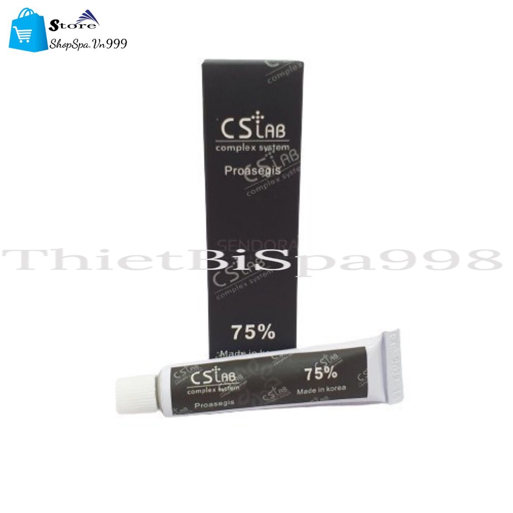 Tê Cs Lab đen 75%, kem ủ tê Hàn Quốc