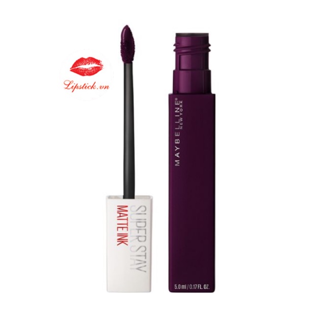 on Maybelline 45 Escapist Superstay Matte Ink