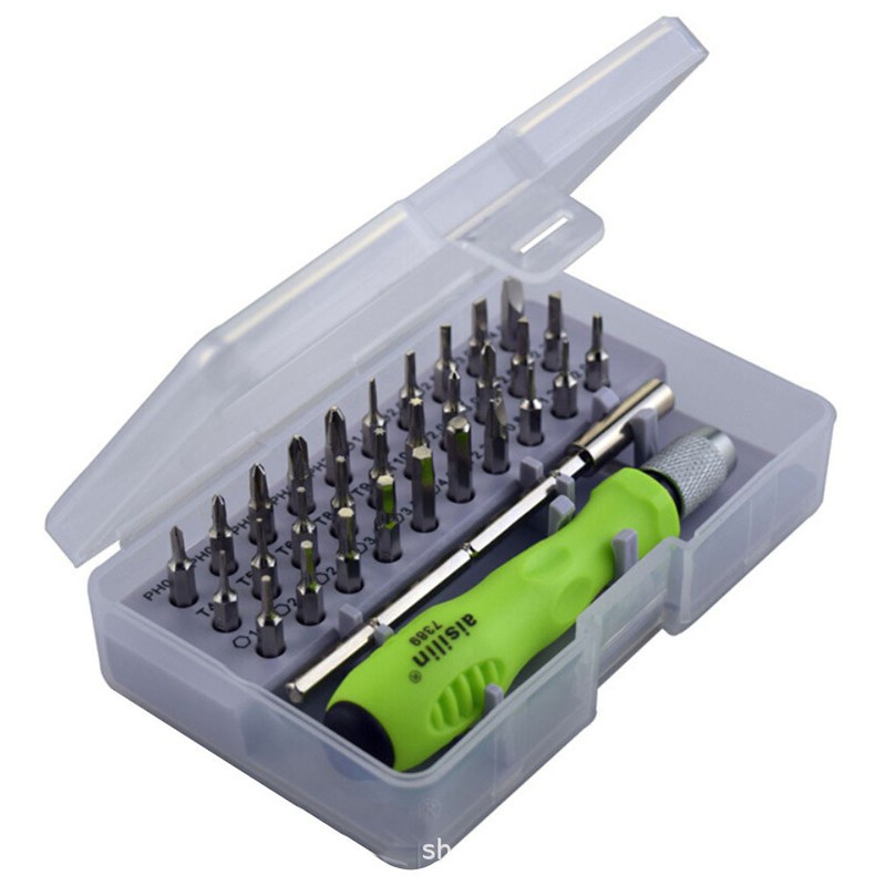 Bộ tô vít đa năng dùng cho laptop,điện thoại,kính mắt và các chi tiết máy nhỏ...32 món