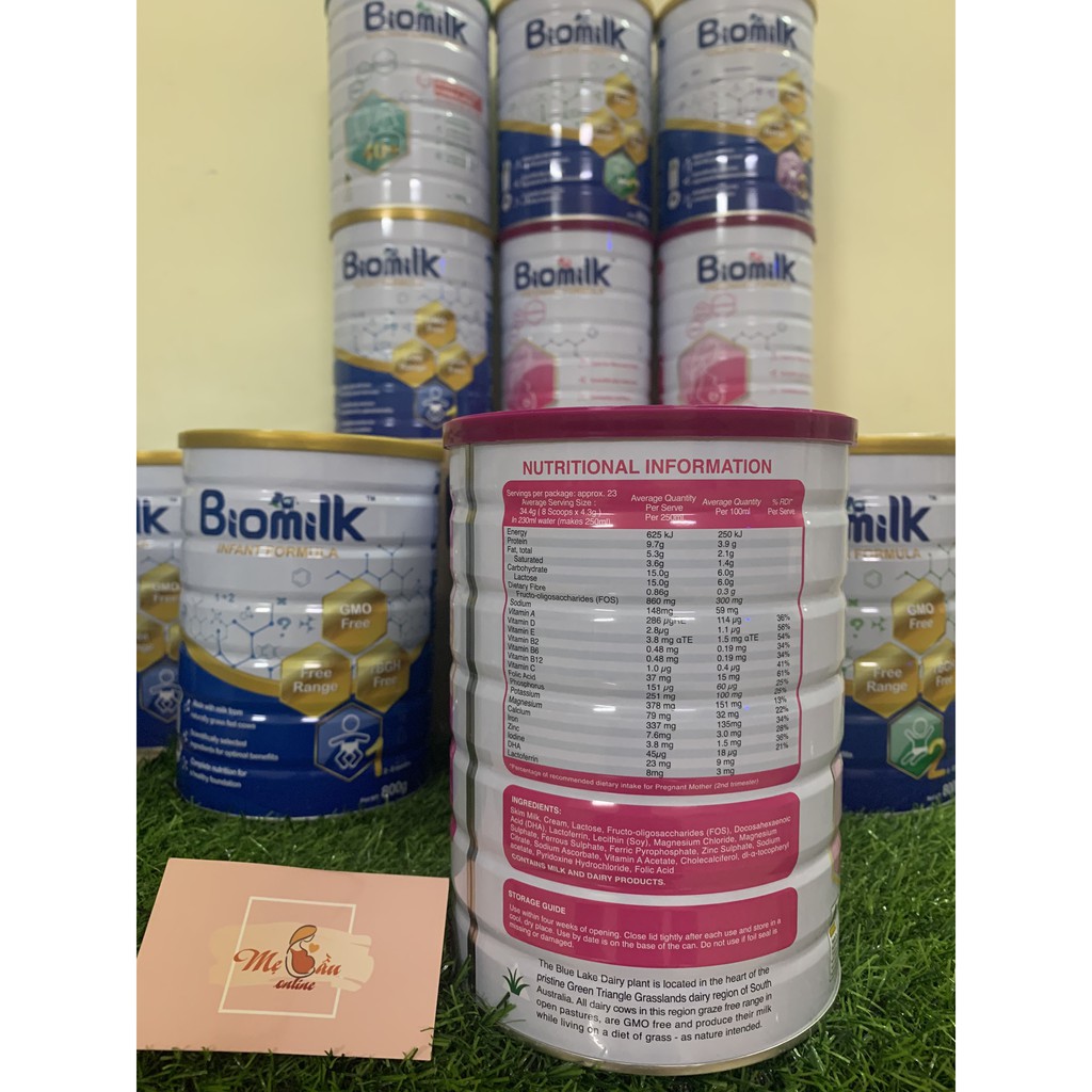 Sữa Úc Biomilk Pregnant Formula 800g