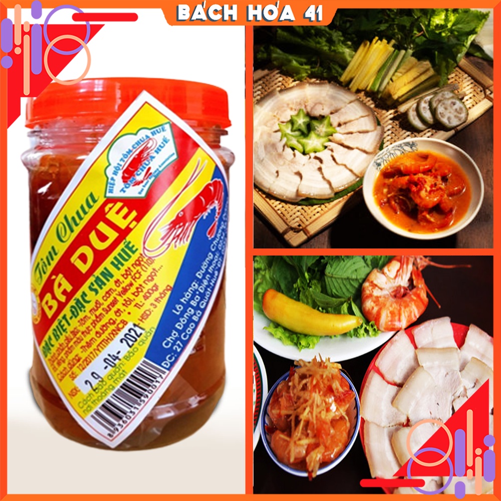 Mắm tôm chua Bà Duệ đặc biệt 400g - Đặc sản Huế