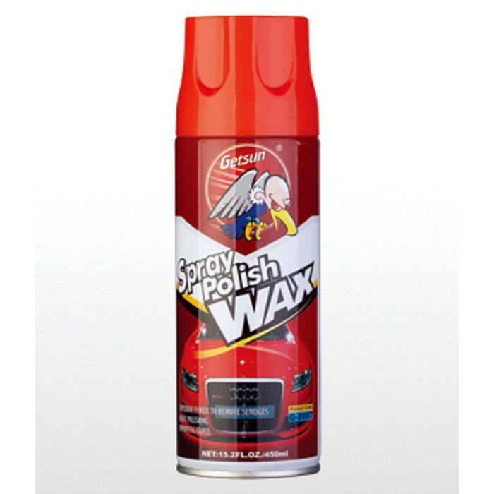 [Free Ship 99k] Chai xịt Spray Polish Wax 450ml đánh bóng bề mặt sơn xe ô tô