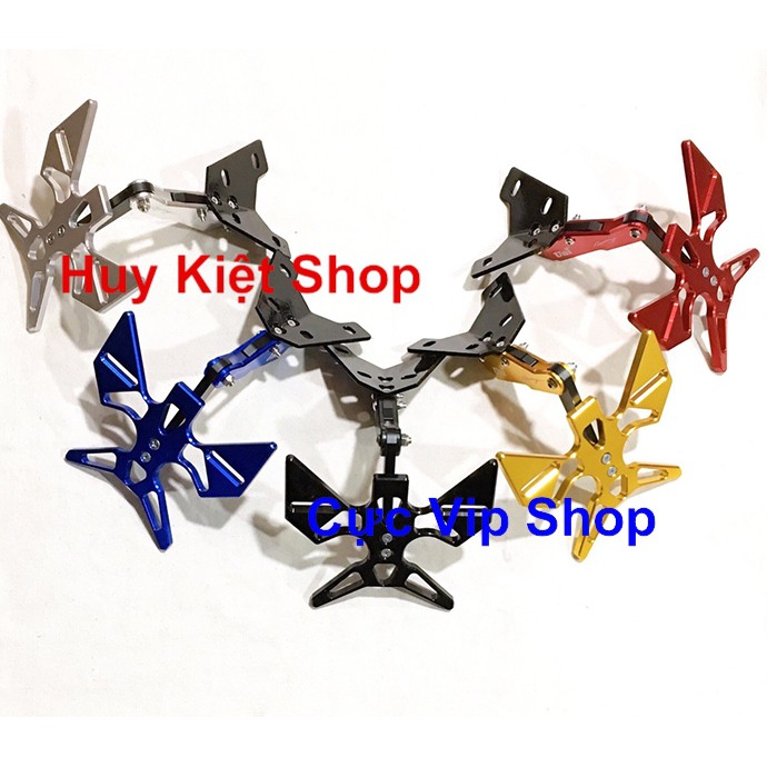 Pat Gắn Bảng Số Gập Winner, Exciter 150 Nhôm CNC MS2167