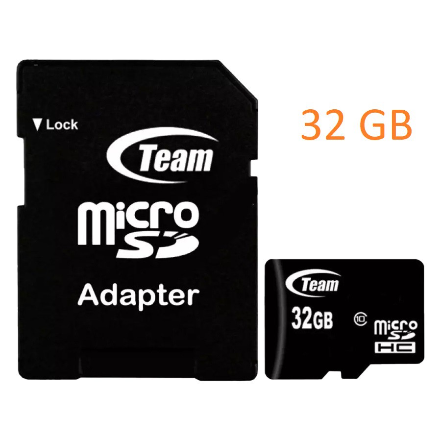 Thẻ Nhớ 32GB Micro SDHC Team 500x Class 10 U1-80MB/s  - Hàng Chính Hãng + Tặng đầu đọc thẻ