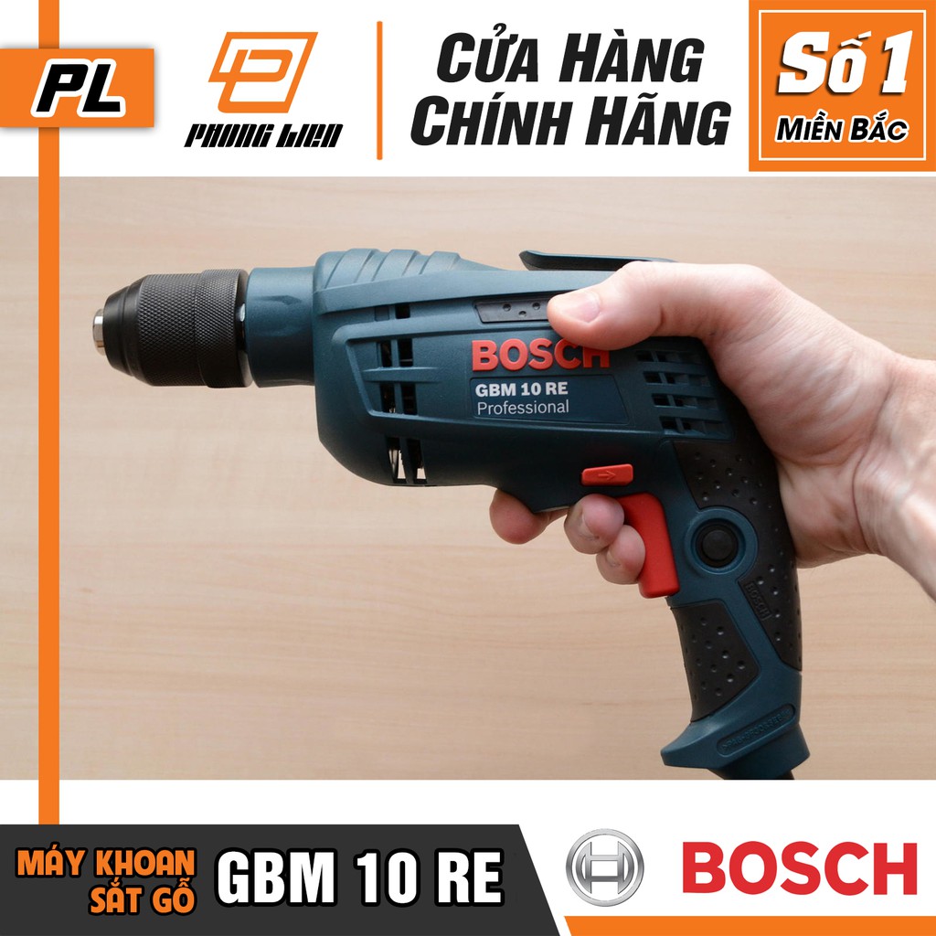 Máy Khoan Điện Bosch GBM 10 RE  - Hàng Chính Hãng