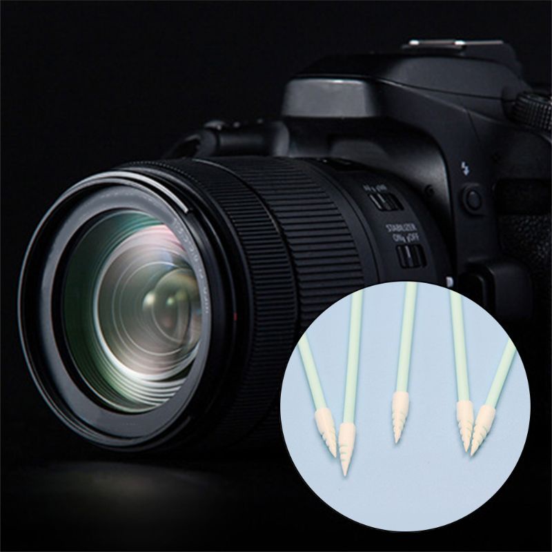 Bộ 100 Tăm Bông Đầu Nhọn Nhỏ Làm Sạch Bụi Bẩn Cho Bảng Mạch PCB