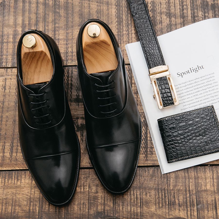 Giày Cao Nam LAFORCE Dáng Oxford GCLAVA220-A31-D