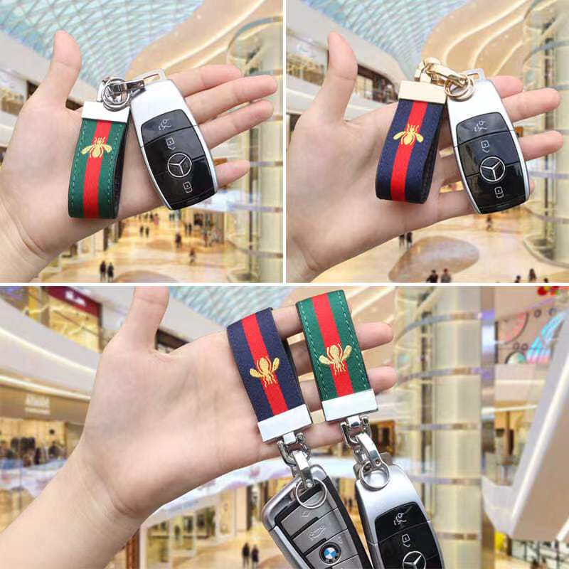 Móc chìa khóa bằng hợp kim kim loại thời trang cho xe hơi BMW Mercedes-Benz Audi Volkswagen