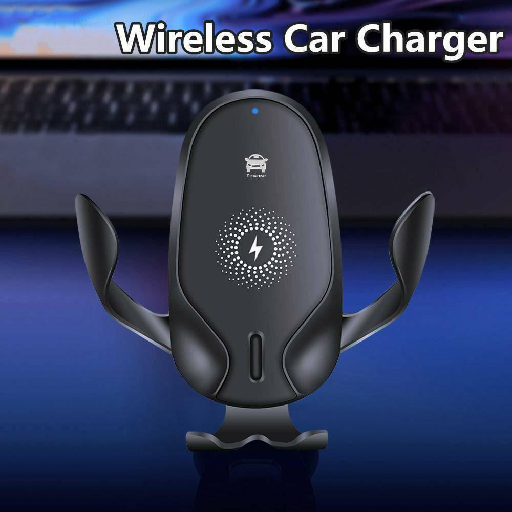 Đế Sạc Điện Thoại / GPS Không Dây 2 Trong 1 10W Thiết Kế Kẹp Tự Động Tiện Dụng