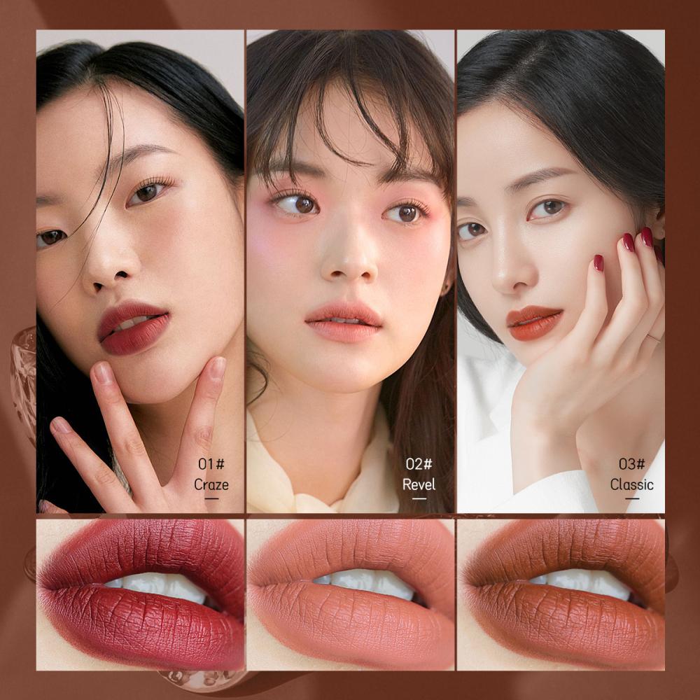 (Hàng Mới Về) Son Kem Nhung Mịn Không Thấm Nước Khó Phai Màu | BigBuy360 - bigbuy360.vn