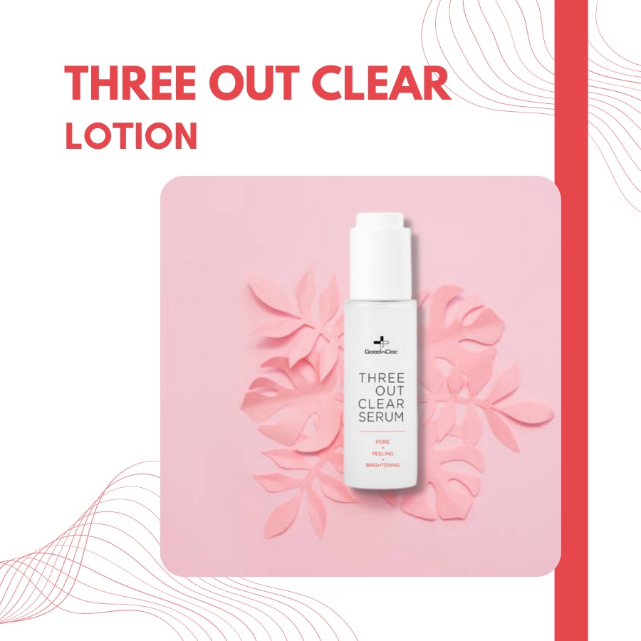 Sữa Dưỡng GoodnDoc Three Out Clear Lotion 150ml
