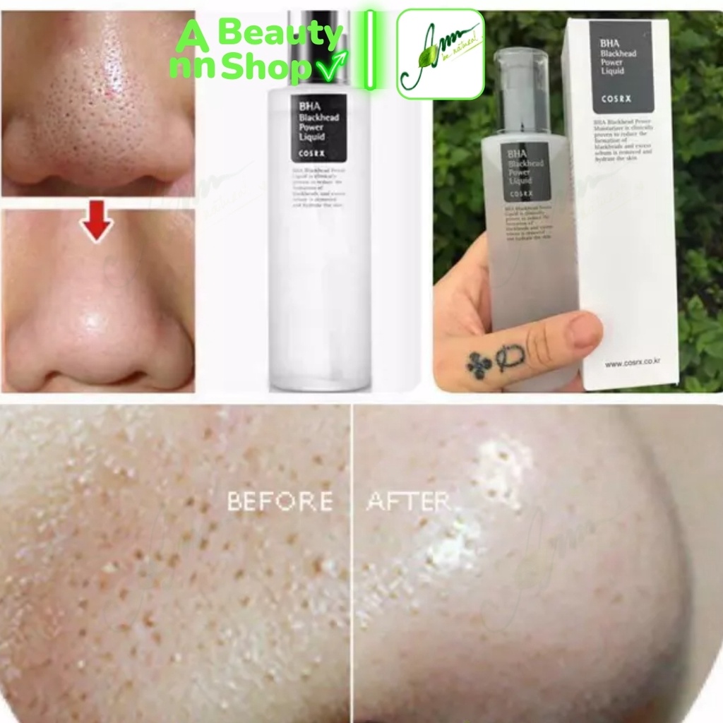 Tẩy Da Chết Hóa Học COSRX BHA Blackhead Power Liquid 100ml/ Cosrx AHA 7 Whitehead Power Liquid 100ml