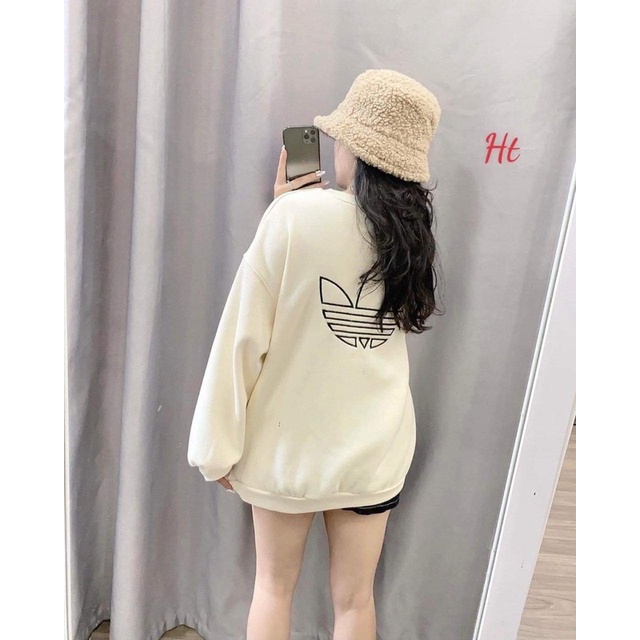 Áo sweart nỉ cotton hai mặt HT12