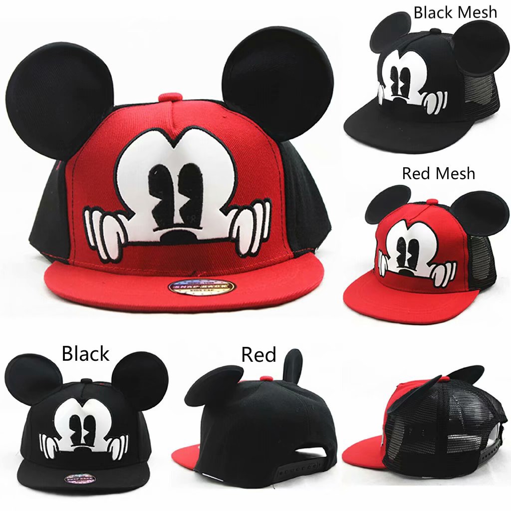 Mũ lưỡi trai hình chuột Mickey cho bé trai và gái