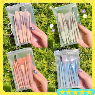 Set cọ trang điểm cá nhân 8 món siêu mềm