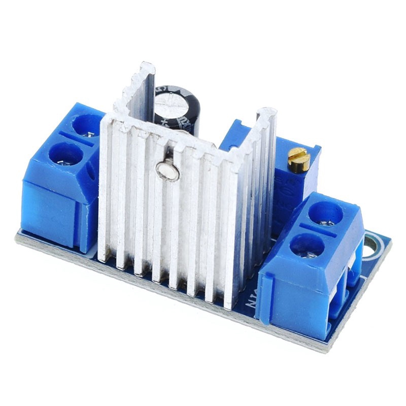 LM317 Bộ điều chỉnh tuyến tính DC có thể điều chỉnh DC-DC 4,5 ~ 40V đến 1,2 ~ 37V Mô-đun nguồn bước xuống