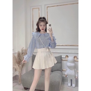 ÁO SƠ MI CỔ BÈO