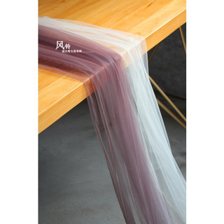Vải Lưới Mỏng Màu Gradient Thời Trang Dùng May Váy Cưới