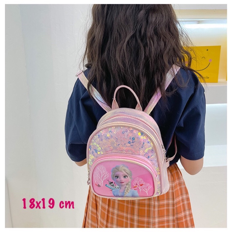 Balo nhỏ xinh cho bé gái Elsa Frozen