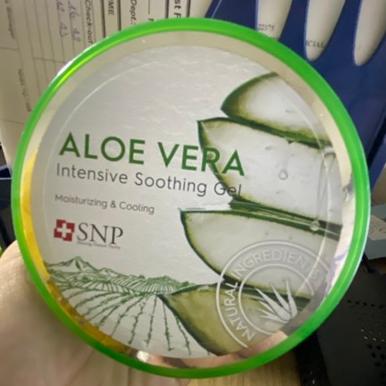 Gel Dưỡng Âm Chiết Xuất Lô Hội SNP Aloe Vera Intensive Soothing 300ml - 0514243