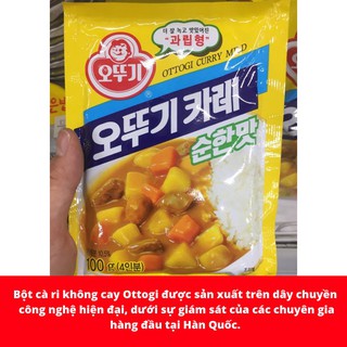 Bột cà ri không cay Ottogi Hàn Quốc gói 100gr