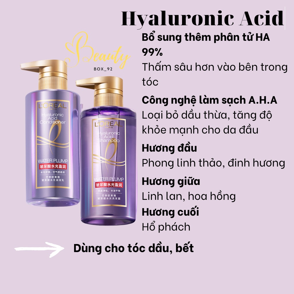 Dầu gội/dầu xả hãng Loreal